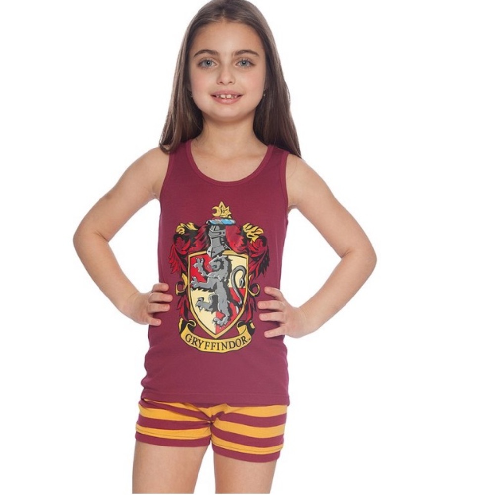 Harry Potter Burgundy Gryffindor Pajama Set